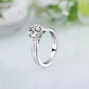 CZ Stones Jewelry Rings for Women - Bling Anniversary Gift