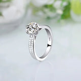 CZ Stones Jewelry Rings for Women - Bling Anniversary Gift