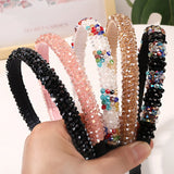 Crystal Headband Hair Accessories For Women Beaded Hairbands
