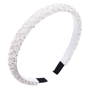 Crystal Headband Hair Accessories For Women Beaded Hairbands