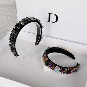 Bling Crystal Headband Hair Accessories For Women