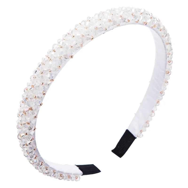 Crystal Headband Hair Accessories For Women Beaded Hairbands