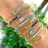 Rainbow Cz Tennis Bracelet for Women