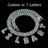 Bling Initial Necklace Name Choker for Her