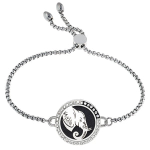 Bling Perfume Locket Aromatherapy Bracelet Stainless Steel