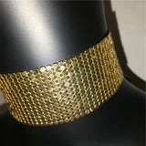 Sequined Necklace INS Style Women Cocktail Party Jewelry
