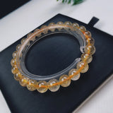 Crystal Charm Bracelet 8mm Beads Bulseras Armband All-Match Jewelry