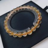 Crystal Charm Bracelet 8mm Beads Bulseras Armband All-Match Jewelry