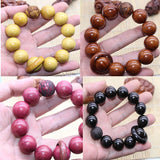 African Purple Sandalwood Bracelet Crafts Beads
