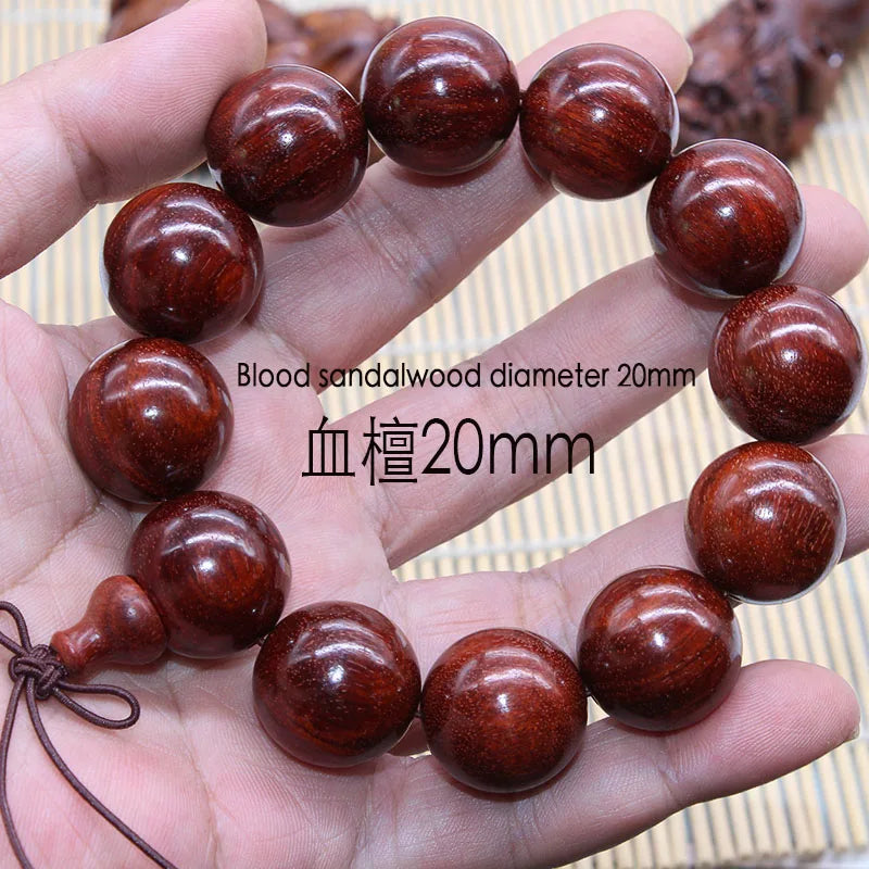 African Purple Sandalwood Bracelet Crafts Beads