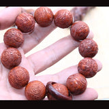 African Purple Sandalwood Bracelet Crafts Beads