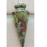 Bloodstone Labradorite Tiger Eye Sodalite Pendant