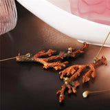 Blossom Brooch Flower Hijab Pins Metal Brooches For Women