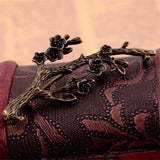 Blossom Brooch Flower Hijab Pins Metal Brooches For Women