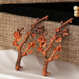 Blossom Brooch Flower Hijab Pins Metal Brooches For Women
