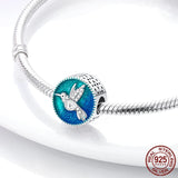 Flower Clover Butterfly Charm Bracelet Necklace Enamel Women Jewelry