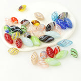 Striped Glass Beads DIY Earrings Jewelry Accessories