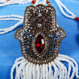 Vintage Long Necklace Women Jewelry Party Dress Accessories