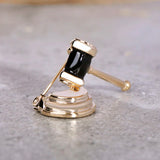 Enamel Brooches Judge Hammer Mini Jewelry For Men Women Kids