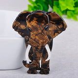 Elephant Shape Acrylic Brooch Animal Accessories