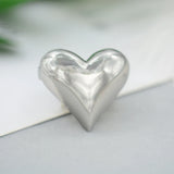 Heart Shape Brooches Copper Corsage Suit Scarf Hat Pins for Women Girls