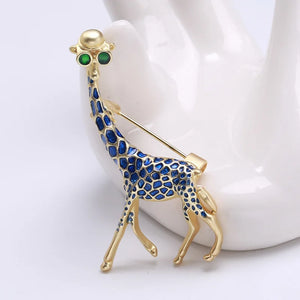 Vintage Giraffe Brooch Suit Coat Women Buttons