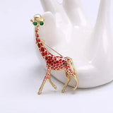 Vintage Giraffe Brooch Suit Coat Women Buttons