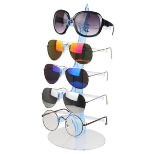 Acrylic 5 Pairs Sunglasses Display Stand Holder
