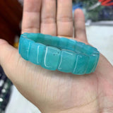 Amazonite Stone Natural Gemstone DIY Jewelry Bracelet For Women and Men