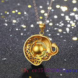 Amber Elephant Pendant 925 Silver Necklace Gemstones Gift