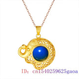 Amber Elephant Pendant 925 Silver Necklace Gemstones Gift