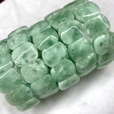 Angelite Stone Beads Bracelet Natural Gemstone Bangle For Women Men Gift