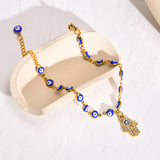 Evil Eyes Hamsa Hand Protection Bracelet