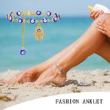 Evil Eyes Hamsa Hand Protection Bracelet