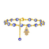 Evil Eyes Hamsa Hand Protection Bracelet
