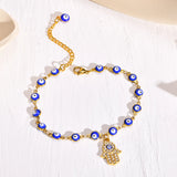 Evil Eyes Hamsa Hand Protection Bracelet