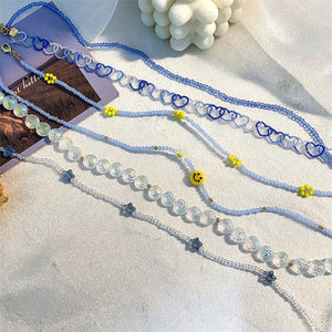 Vintage Beads Summer Necklace Choker for Girls and Women