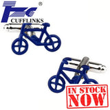 Bike Bicycle Cufflink Cuff Link 2 Pairs Wedding Groom Cufflinks Set