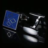 French Border Enamel Cufflinks for Men's Business Casual Shirt