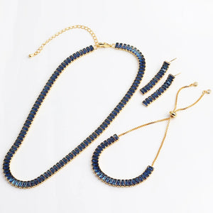 CZ Choker Tennis Chain Necklace Women Hip Hop Jewelry