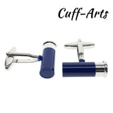 Cartridge Cufflinks Shooting Bullet Gift for Men C10014