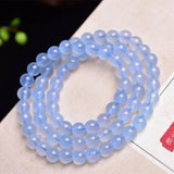 Chalcedony Layered Bracelets for Women Charms Jewelry Making