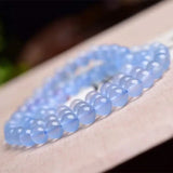 Chalcedony Layered Bracelets for Women Charms Jewelry Making