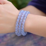 Chalcedony Layered Bracelets for Women Charms Jewelry Making