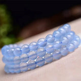Chalcedony Layered Bracelets for Women Charms Jewelry Making