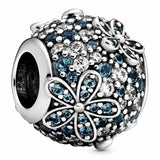 Sterling Silver Charm Bracelet Fits Europe Beads Stars Football
