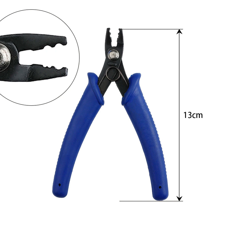 Steel Split Ring Opener Pliers Jewelry Beading Crimp Pliers Tool