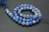 Natural Fire Agate Faceted Round Loose Beads 5 strands 6mm 8mm 10mm 12mm