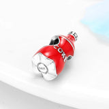 925 Silver Beads for Jewelry Making, Fits European Charm Bracelet