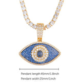 Eye Pendant Real Women Hip Hop Jewelry